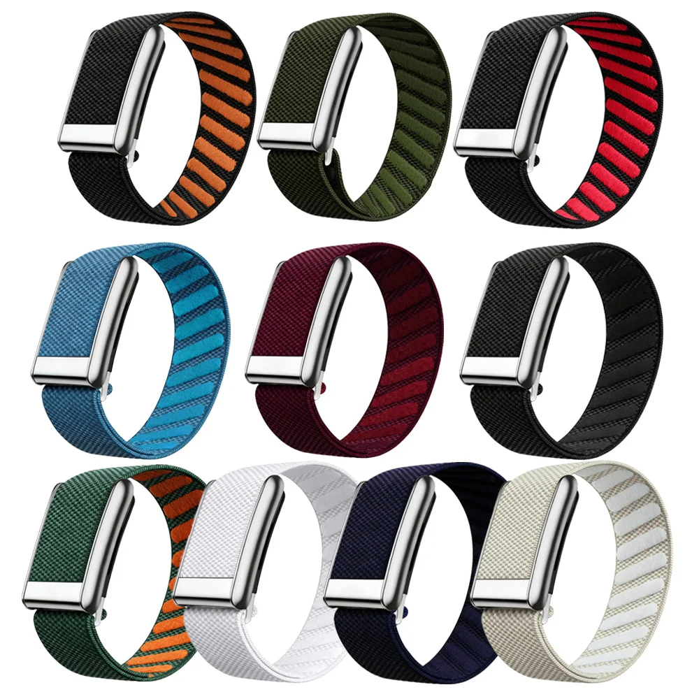Multicolor Nylon Woven Replacement Band For WHOOP 5.0 Fitness Tracker Comfort Sport Wristband Unisex Accessory