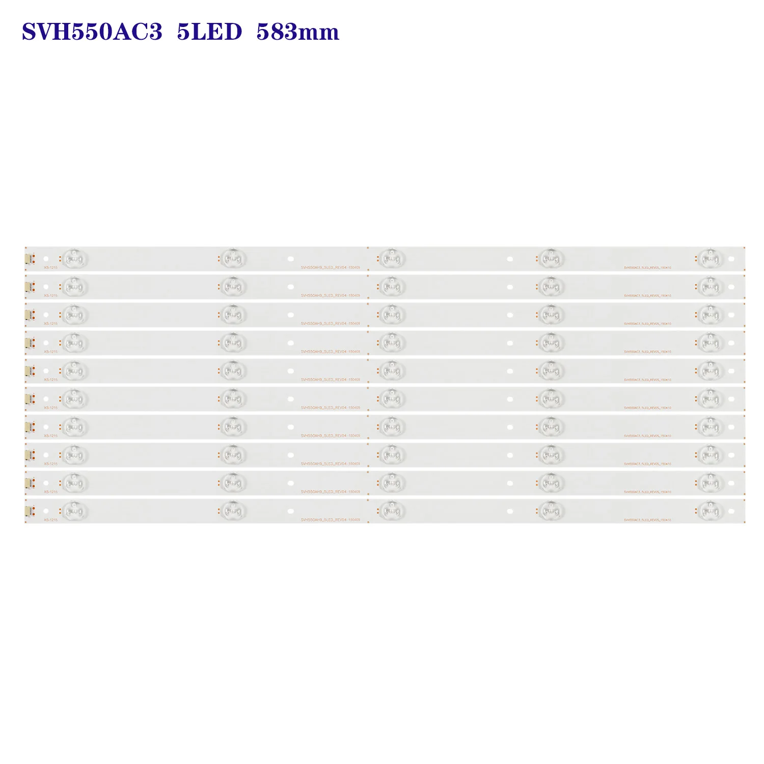 LED backlight strip for 55H6B 55H5C HD550DF-B52 LED55EC290N NS-55D510NA17 55D220PWG  SVH550AC3_5LED_REV05