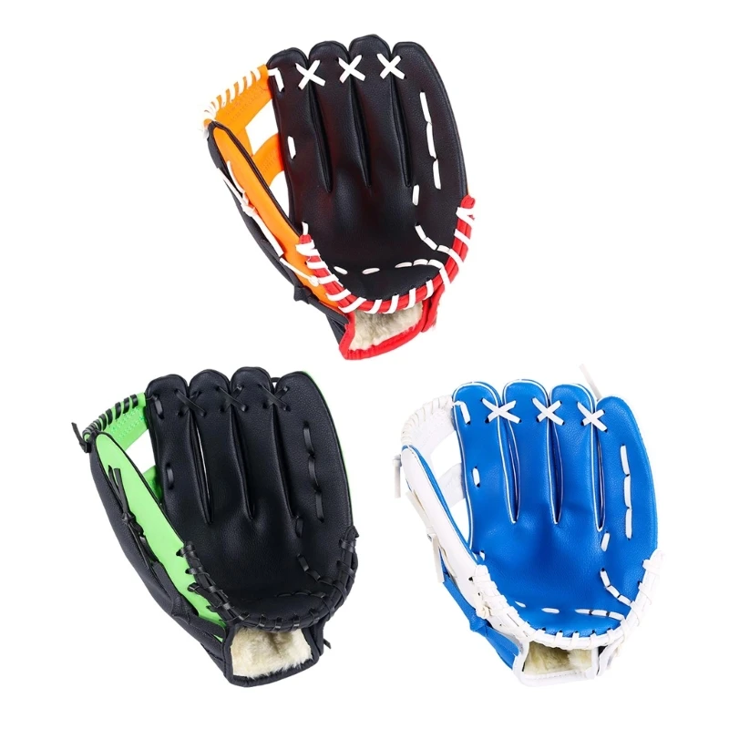 

Leather Pitcher Softballs Gloves for Teen Adult Professional Baseball Catching Dropship