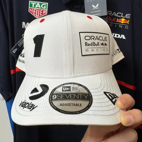 Imagen 2 del producto 2025 Nuevo sombrero de malla Red Bull bordado Red Bull gorra de béisbol para hombres y mujeres al aire libre sombrero multifuncional Red Bull Racing Hat