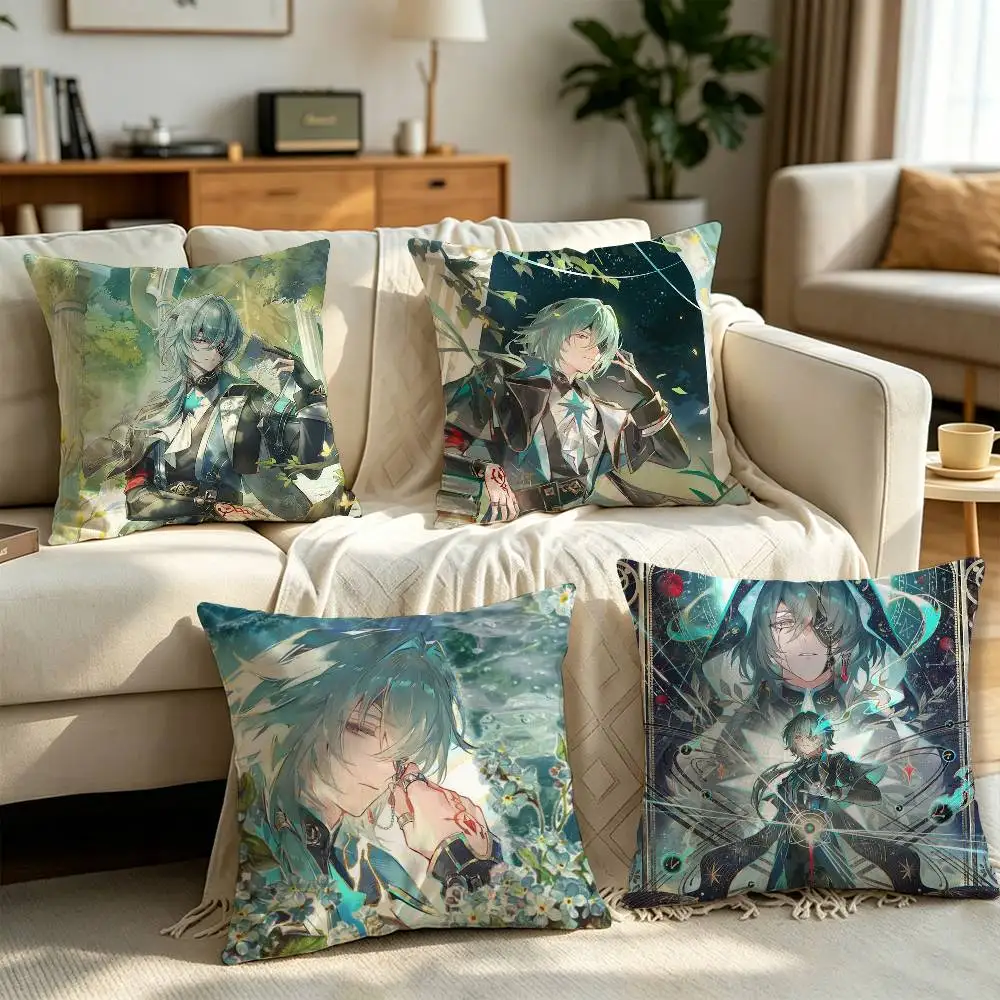 

Honkai Star Rail Anaxa Pillow cover gift High definition digital printing,Surprise vivid pattern Household.