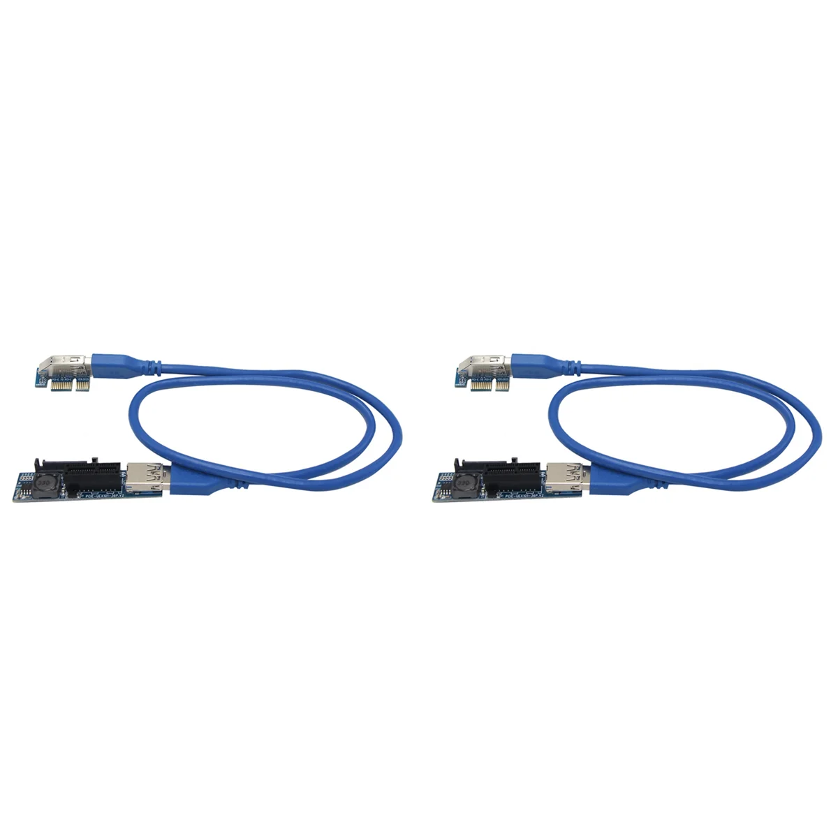 

2X UEX101 PCI-E X1 до X1 удлинитель адаптер с кабелем USB3.0