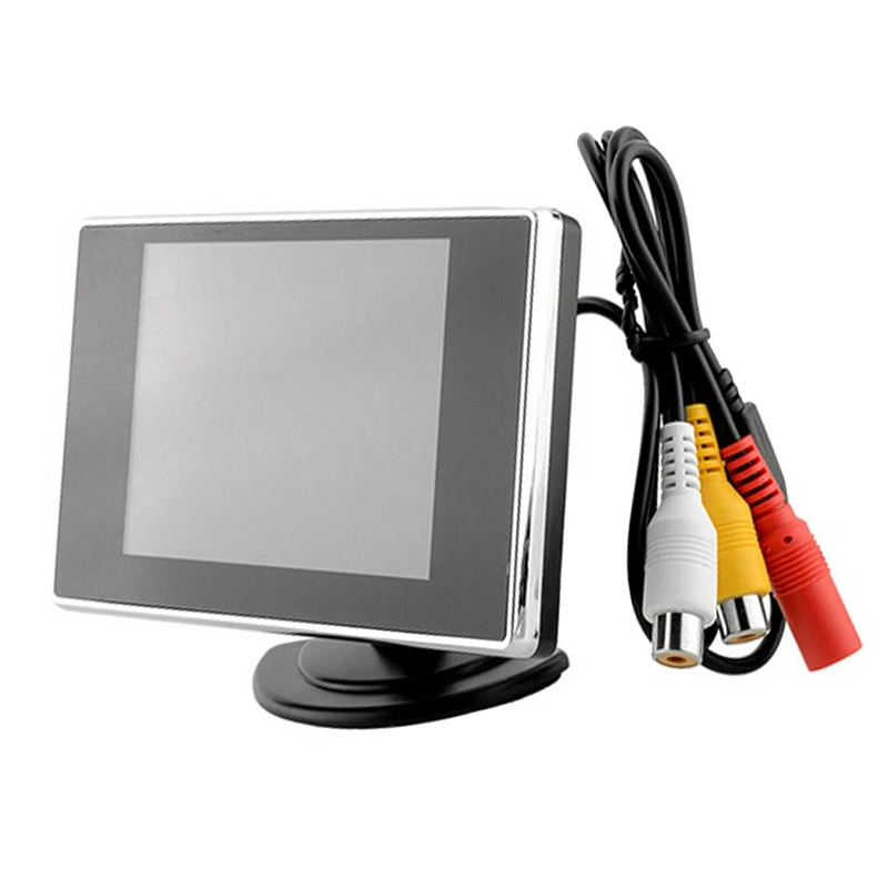 Pop 3.5 Inch Car Monitor Monitor Reversing Monitor Two-Way Video Car Accessories