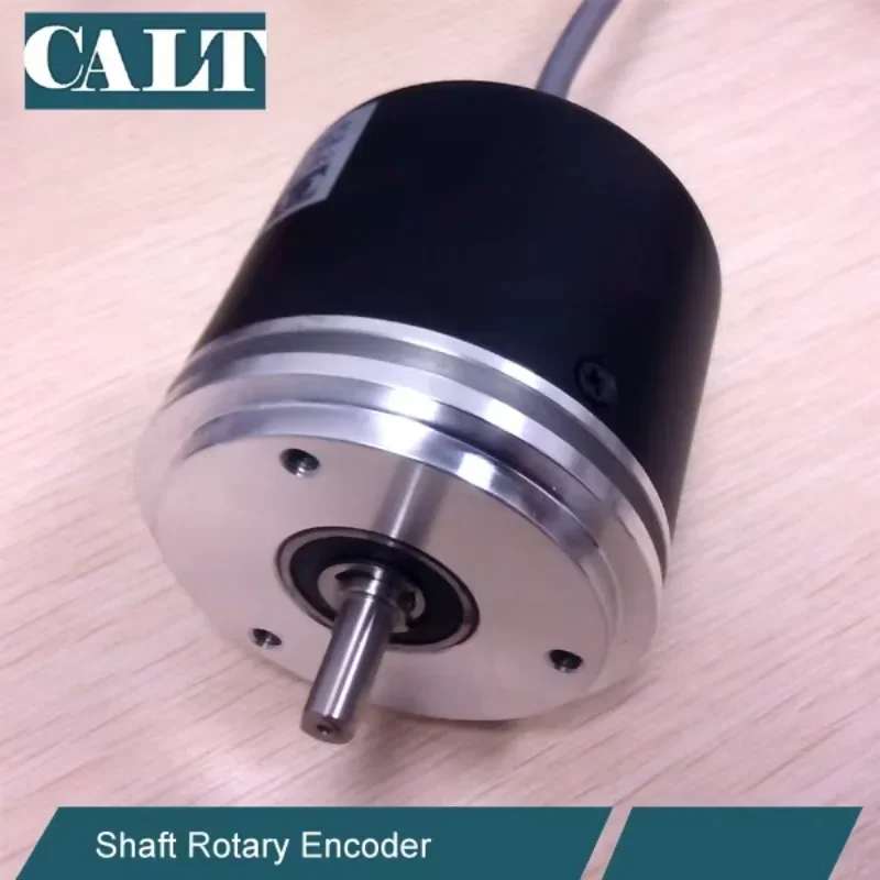 CALT brand 4096ppr high precision rotary encoder 10mm shaft Synchronous flange encoder GHST58-10G4096L5