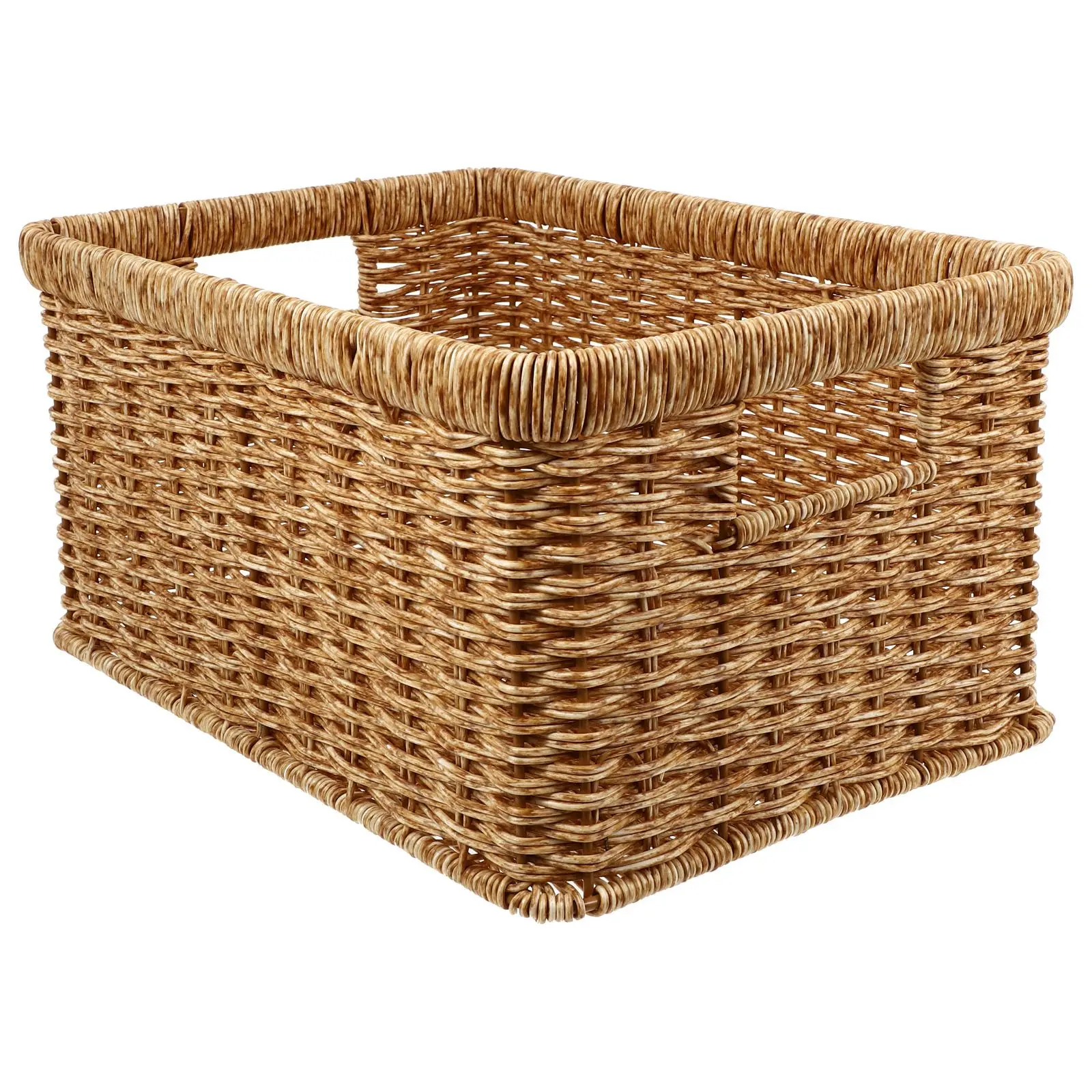 

Rattan Storage Basket Dirty Clothes Holder Large Laundry Toy Clothing Plastic Home Woven Organizer Newborn Collapsible Baskets