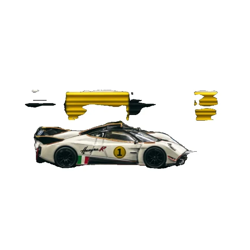 Quality ratio 1:64 miniature Pagani Huayra R Diecast alloy car model Boy car toy collection, birthday gift for children.