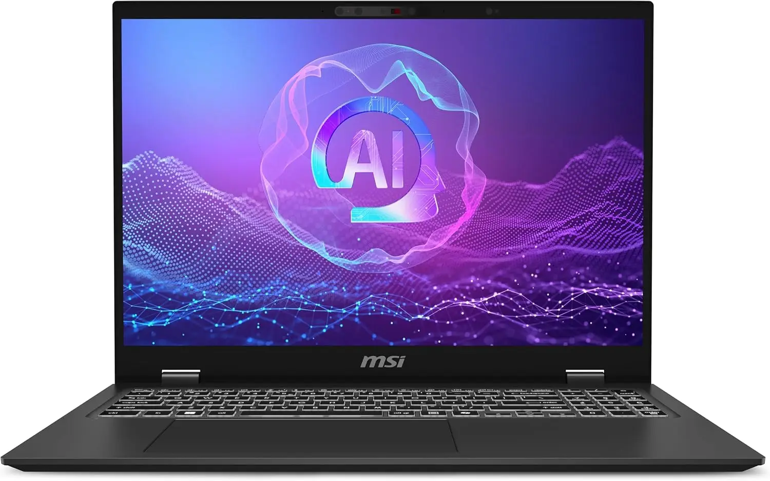 

Ноутбук MSI Prestige 16 AI+ Evo, 16 дюймов UHD+ OLED, Intel Ultra 7, 32 ГБ DDR5, 2 ТБ SSD, Wi-Fi 7, Win11 Pro, цвет Stellar Gray