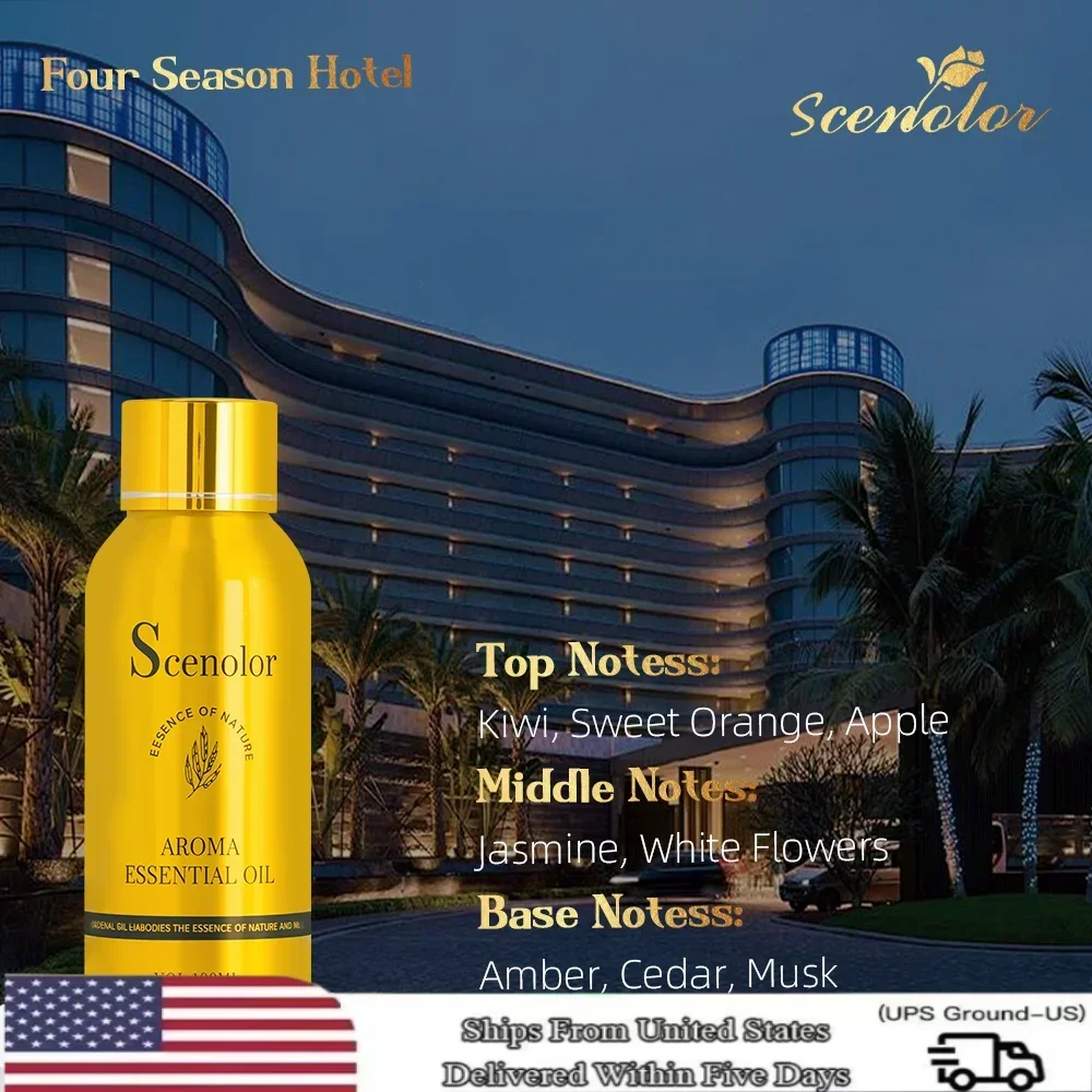 5 Star Hotel 100ml Aroma Essential Oil Perfume Oil High End Clothing Store Fragrance Oil For Aroma Diffuser Air Freshener Diy