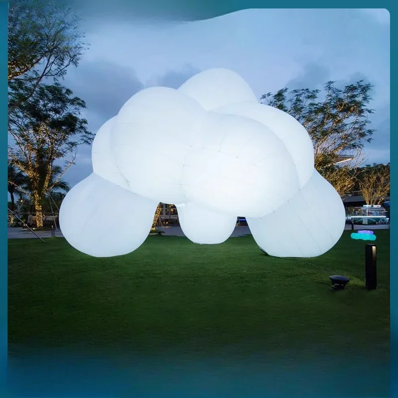 Cloud liftoff balloon inflatable cloud air model opening celebration special-shaped empty balloon customization