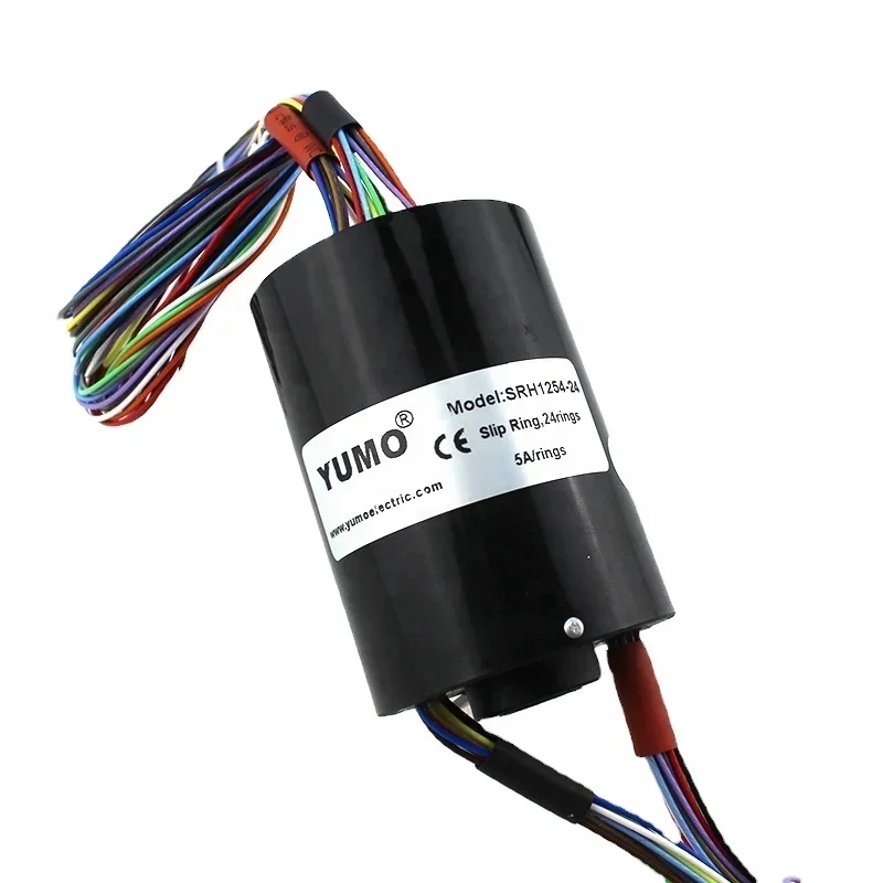 SR1254-24 24wires OD 54mm bore size 12.7mm through bore slip ring