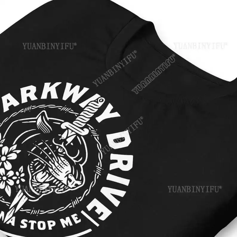 Parkway Drive Metalcore T-Shirt: Extreme Metal Music Fan Gothic Death Metal Band Round Neck Pure Cotton, Short Sleeve Shirt