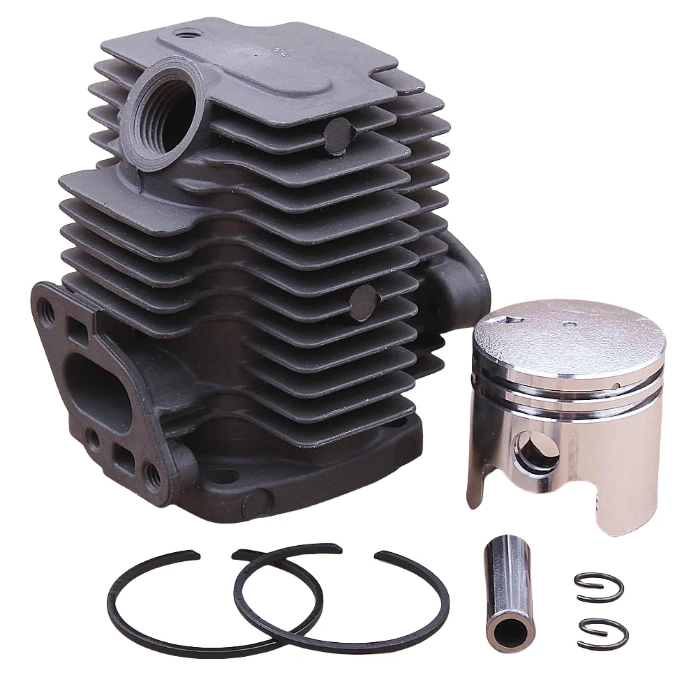 TU26 Cylinder Piston Kit 33MM With Gasket For Mitsubishi Engine NAKASHI L26M Brush Cutter Weed Eater Garden Tools Spare Parts