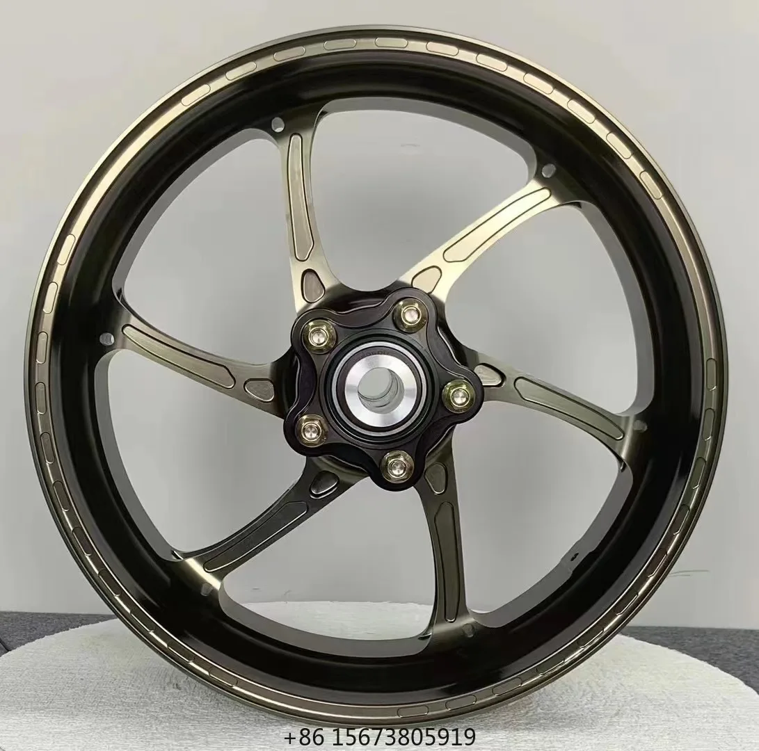 

Подходит для S1000RR M: Кованые диски из алюминиевого сплава T6 6061 с черной отделкой и многоспицевым дизайном ступицы