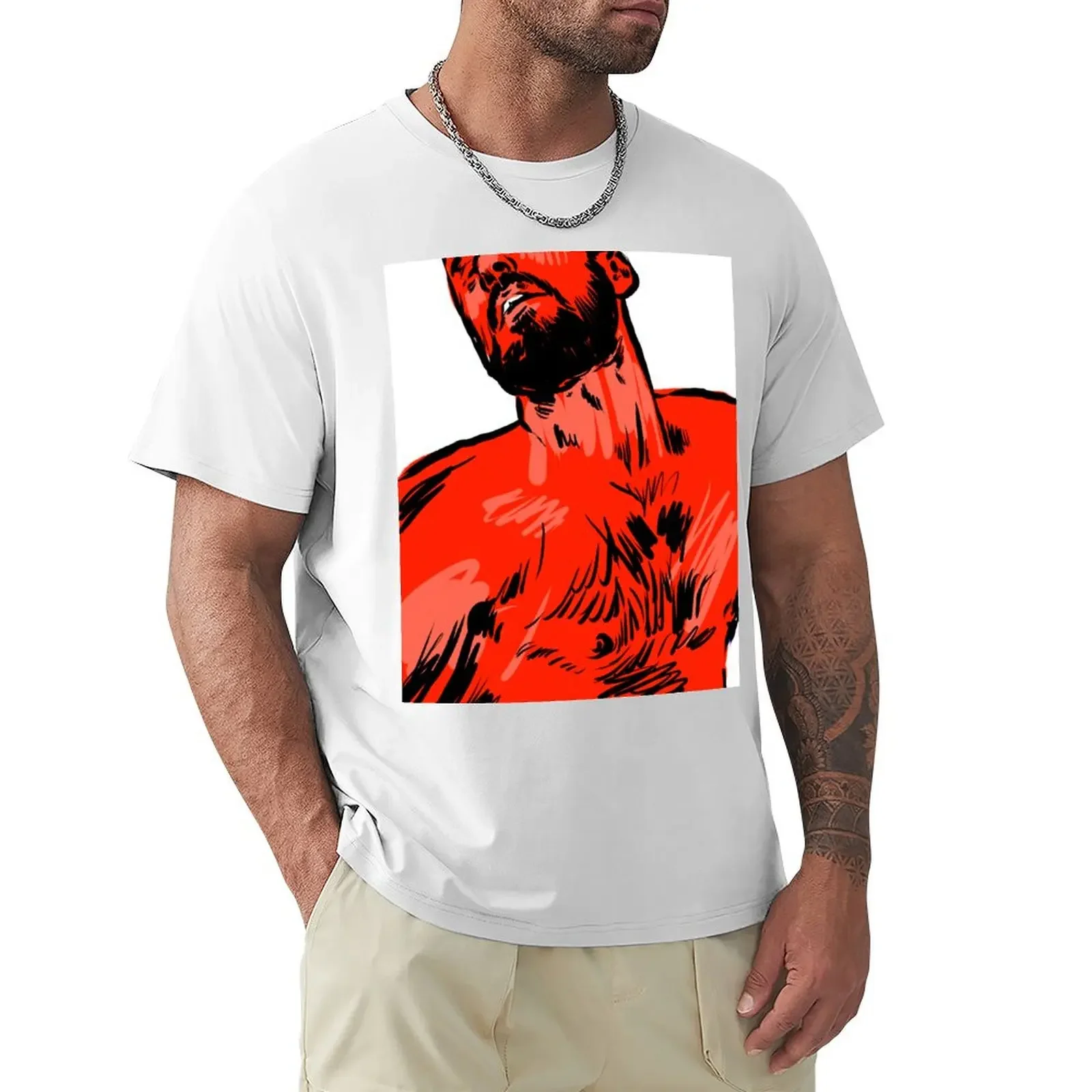 love me T-Shirt man t shirt summer top hippie clothes outfits for men