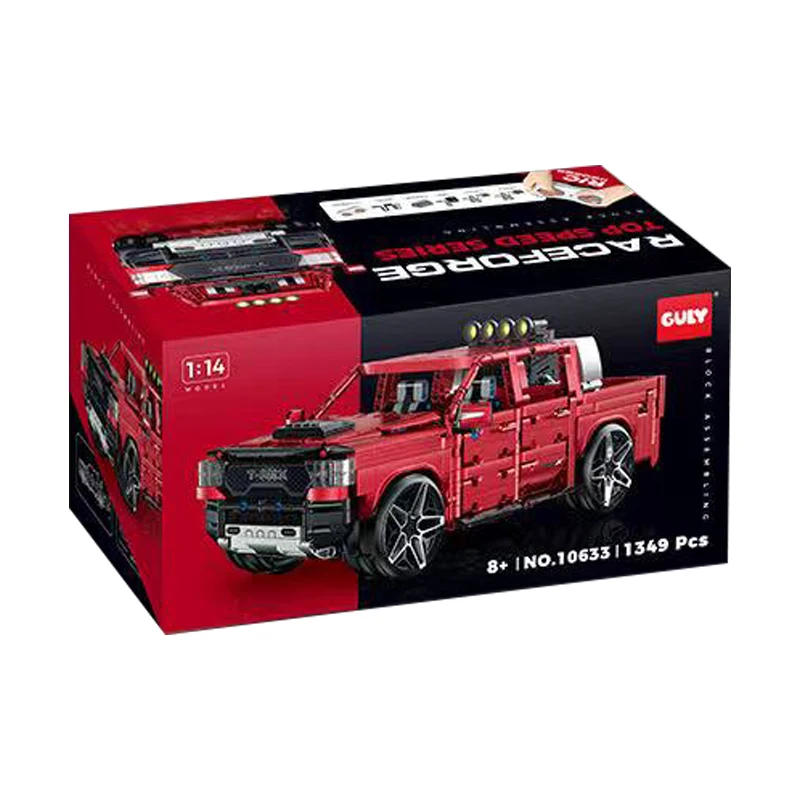 NA STANIE 10633 MOC Techniczny RC SUV Klocki Model Pickup Cegły Zabawki do Składania dla Dzieci Zestawy Prezentowe na Boże Narodzenie