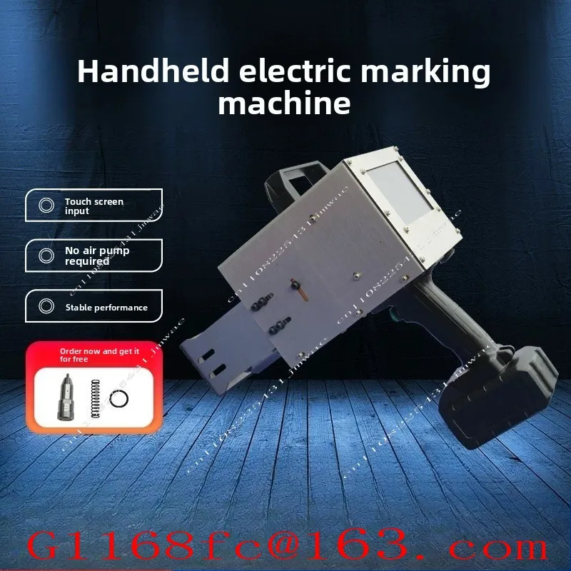 Portable Handheld Lithium Batter y Electrical Dot Pin Marking Engraver Machine