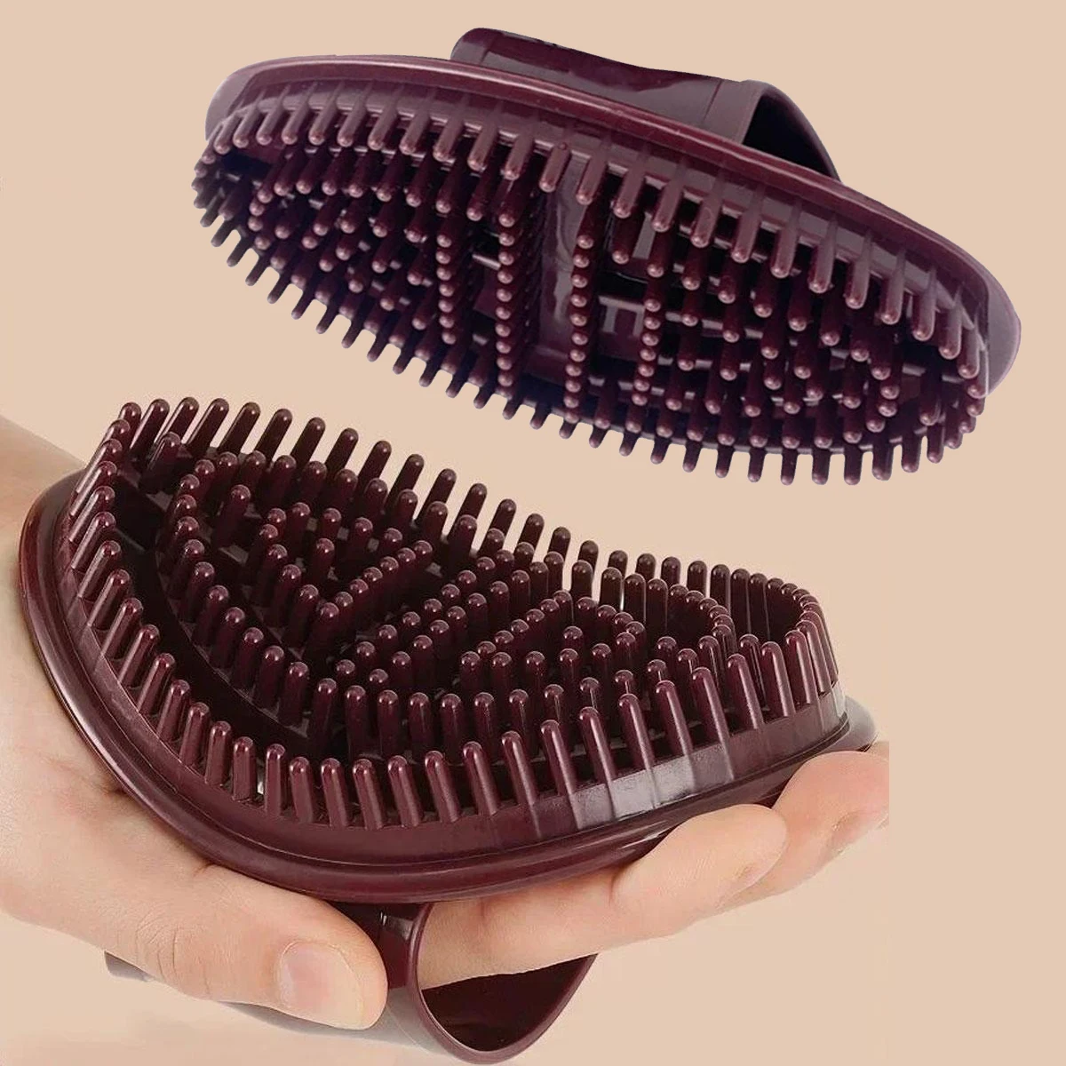 Brosse de massage méridienne d'acupression, brosse de massage méridienne professionnelle du cuir chevelu pour salon de beauté, peigne de relaxation pour SPA complet du corps