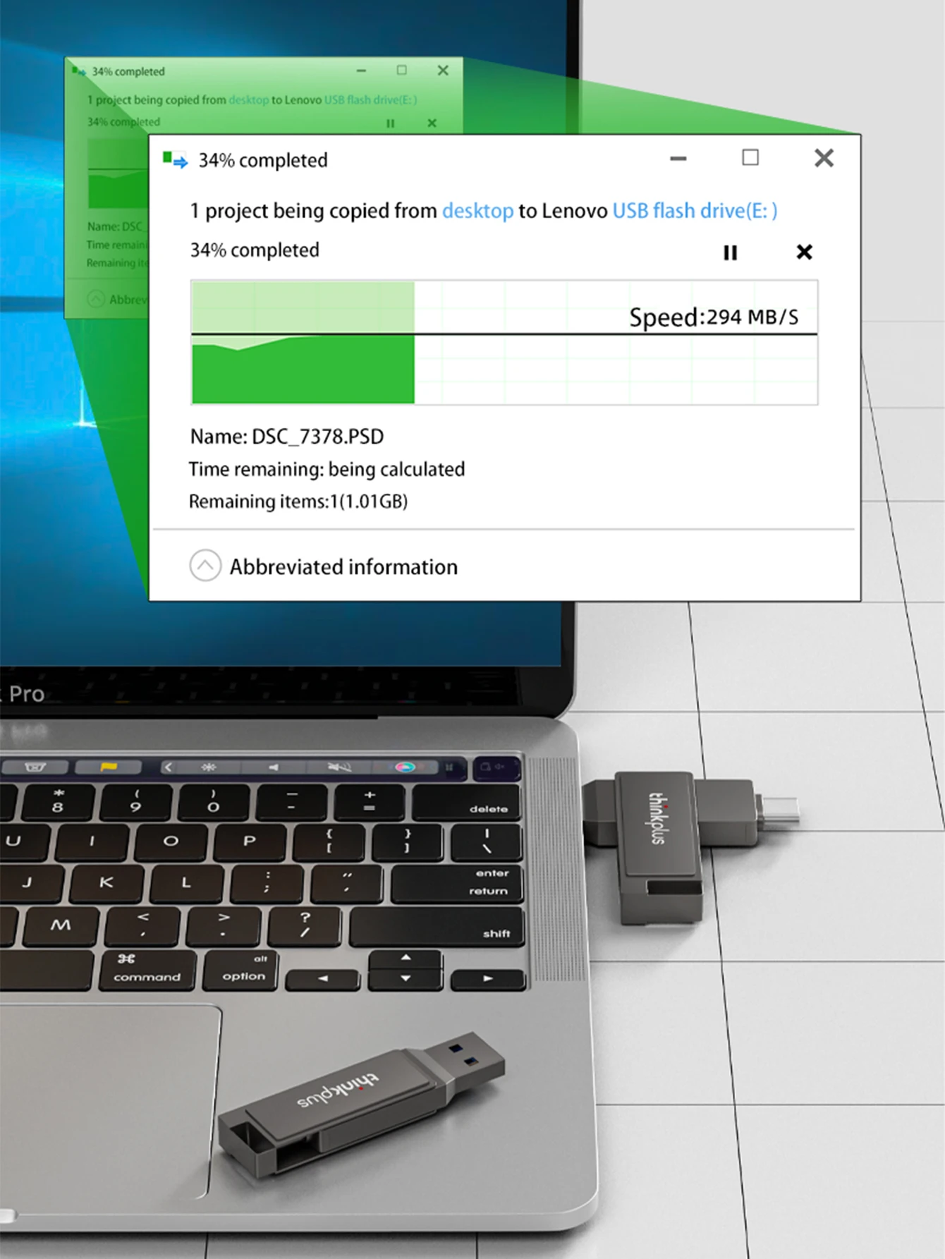 Lenovo Boost Uw Opslagcapaciteit Met Lenovo Thinkplus Usb 3.2 Flash Drive - 32G, 64G, 128G En 256G Opties!