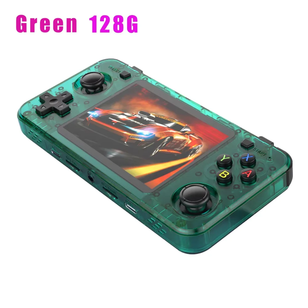 R36H ARKOS Retro Handheld Game Console Draagbare 64G 128G Pocket Video Player 3.5 Inch IPS Scherm R36S landschap Kid Gift