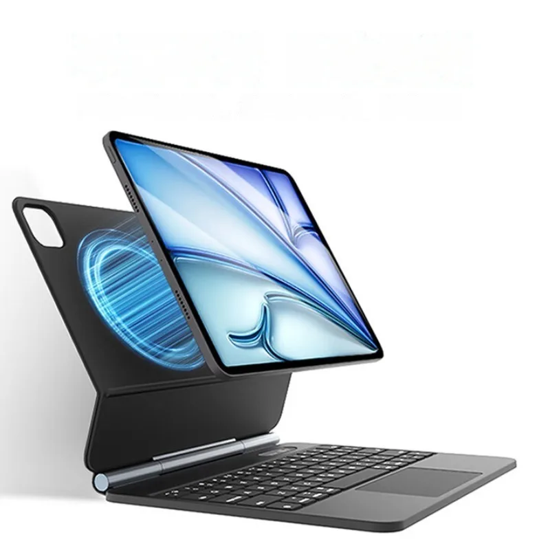 COOSTART iPad Magic Keyboard-Magnetische hängende externe Tastatur für Tablets Air 7/6 Pro M3 Spezialisiert für M3