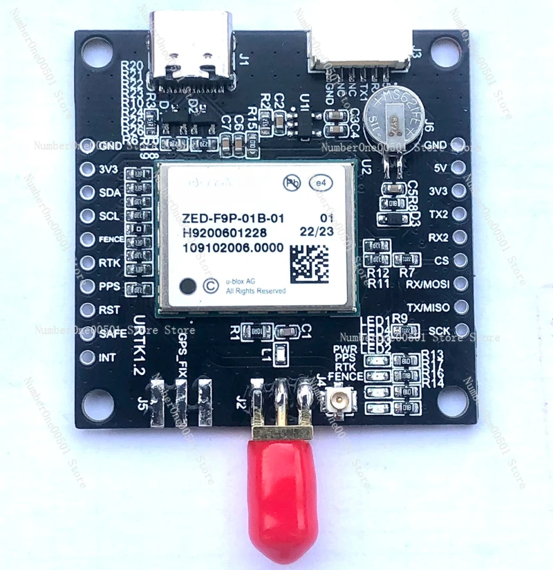 ZED-F9P-01B-01 Excellent GNSS Board Works Serial I2C and SPI ESP32 Controlling I2C and SPI UM980