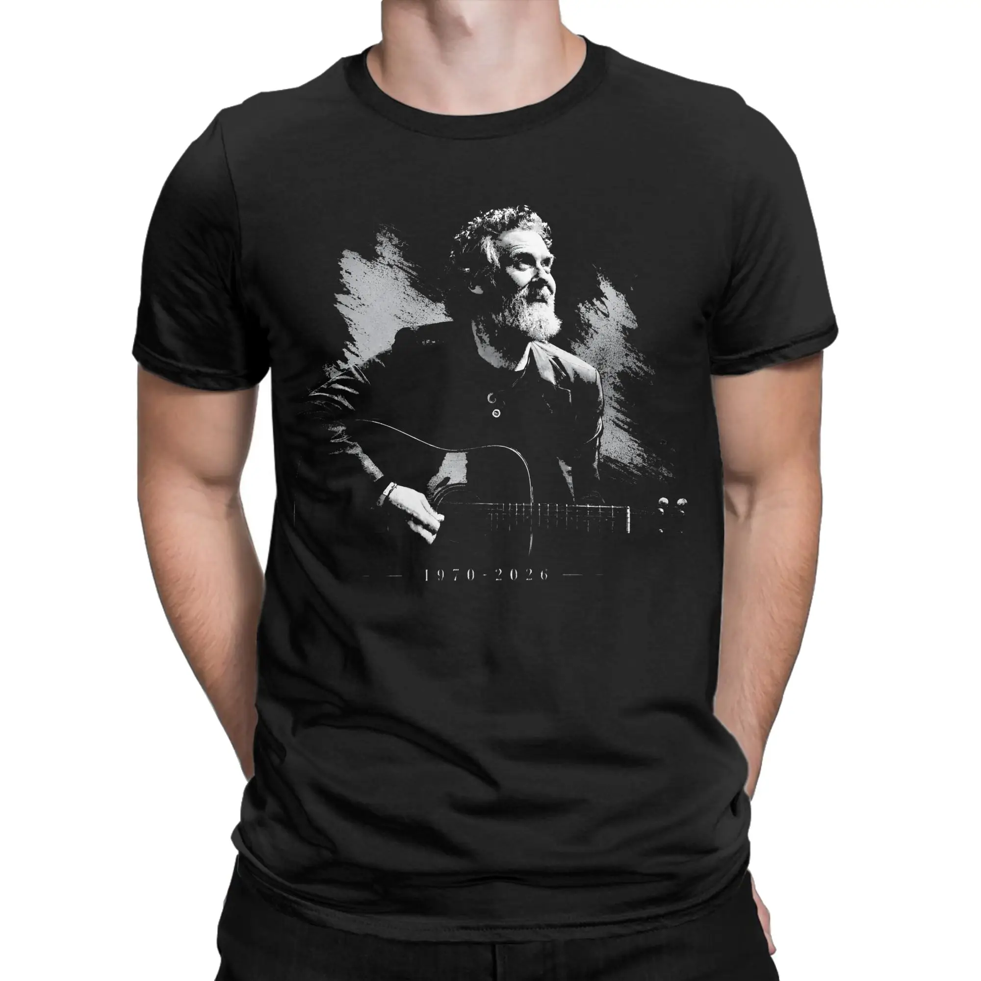 Glen Hansard T Shirt Beach  Vintage T-Shirts 100% Cotton Fashion Tshirt For Man Short Sleeve Pattern Tops