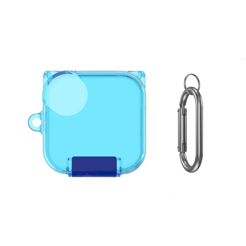 TPU Earphone Protective Case Security Lock Transparent Clear Cover Anti-Scratch Shockproof for CMF Buds Pro 2/Buds 2 Plus