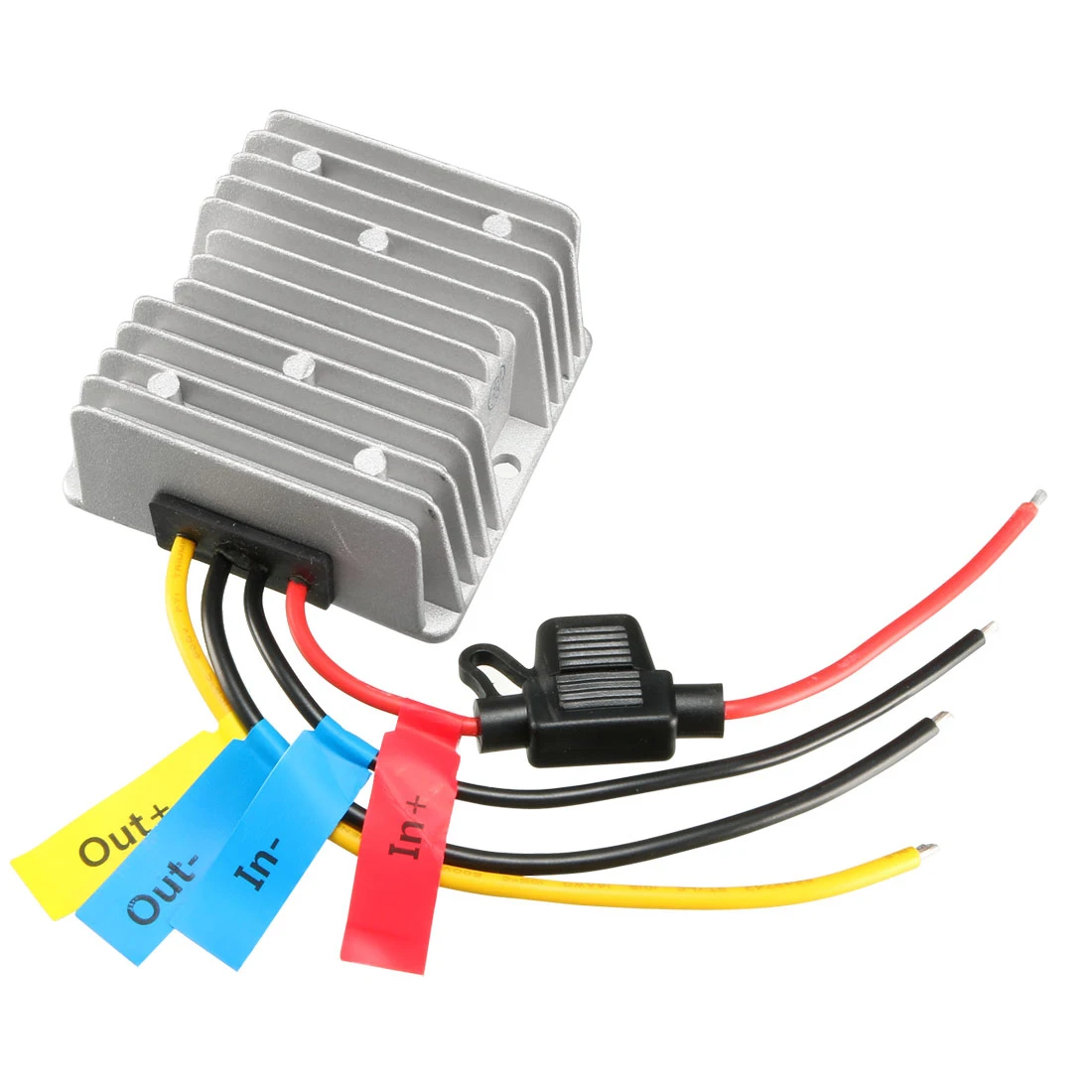 

DC 48V to DC 12V 20A 240W Waterproof Power Supply Module Voltage Stabilizer Converter Regulator Transformer Buck LED Solar Car