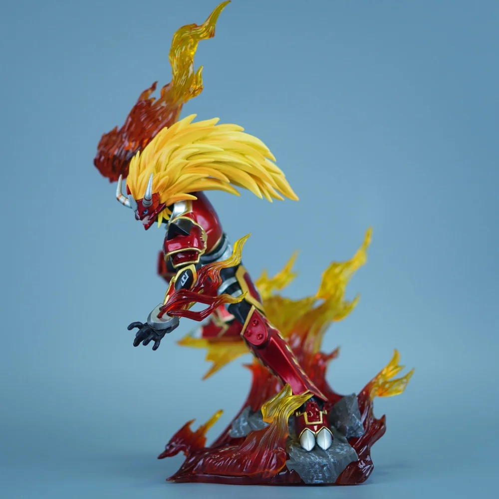 26 سنتيمتر/10.24in أنيمي ديجمون مغامرة الشكل Agnimon عمل أرقام بولي كلوريد الفينيل تمثال سطح المكتب الزينة جمع نموذج اللعب الهدايا #3