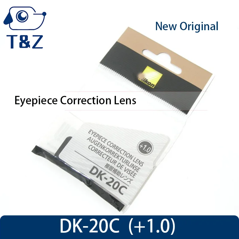 New Original DK-20C (+1.0) Eyepiece Correction Lens For Nikon D40 D750D610 Presbyopia 100-Degree Glass Eyecup Eyepieces DK20C+1