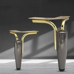 4Pcs/Set 15cm Furniture Feet For TV Cabinet Sofa Coffee Table Bathroom Cabinet Drawer Cabinet Leg Metal Support Feet