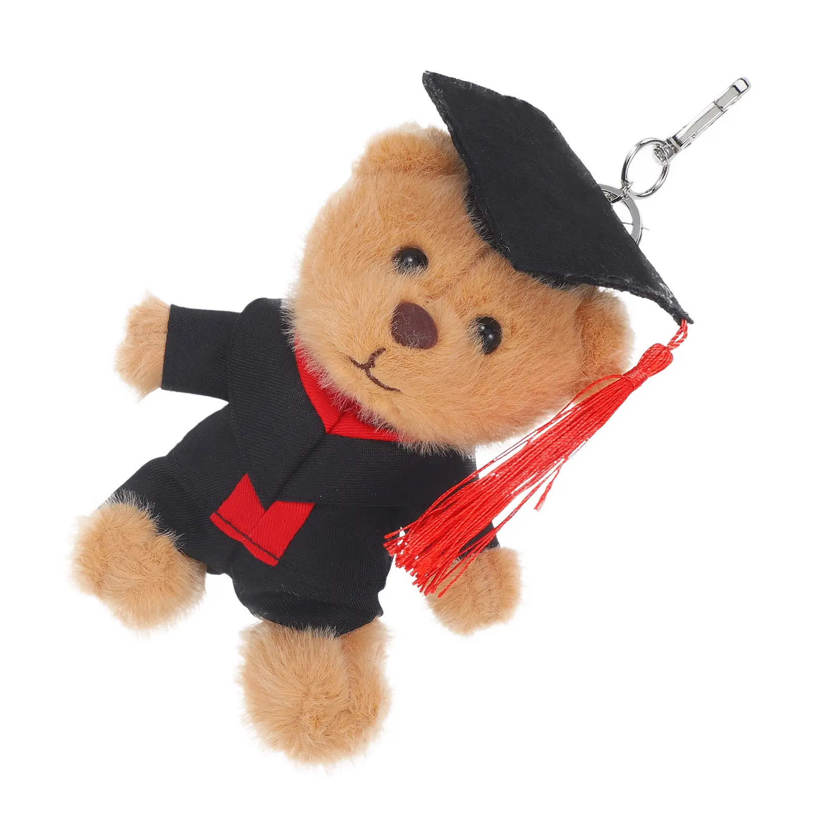 

Graduation Bear Keychain Cute Cartoon Bear Pendant Bag Hanging Decoration Backpack Key Ring Gift for Graduation Party Souvenir