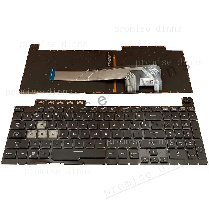 M  New US Keyboard Backlit For ASUS TUF Gaming FX506HCB FX506HEB FX506HM Backlit