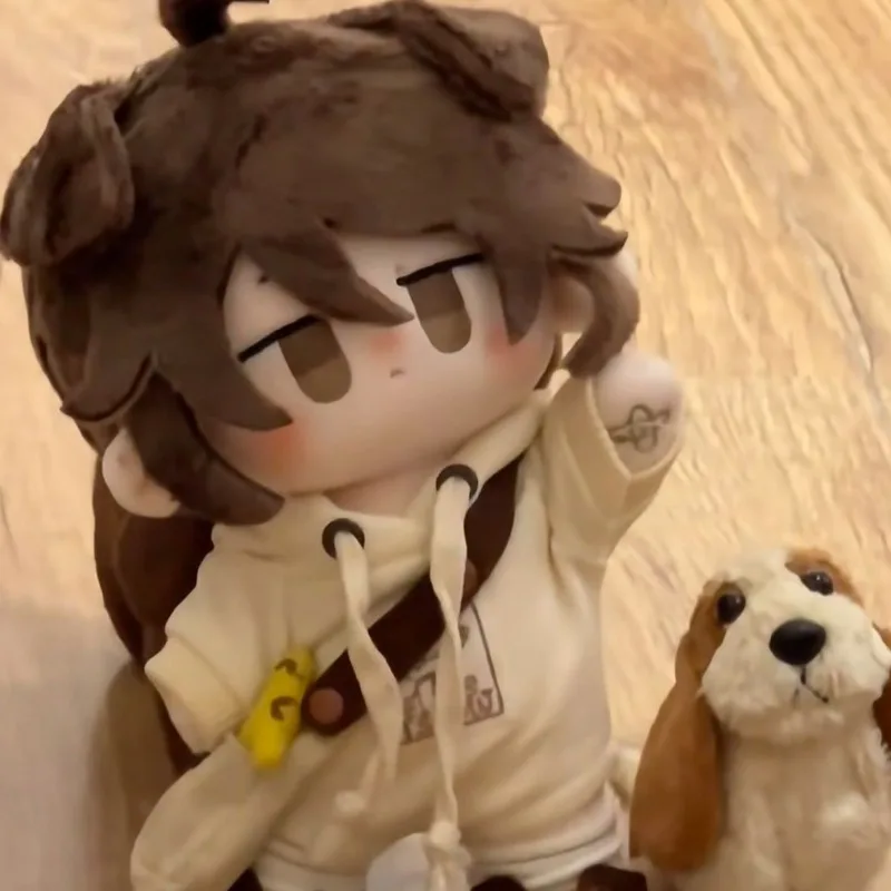 

20CM Anime Identity V Luca Balsa Plush Doll Stuffed Body Cosplay Replacement Clothes Cotton Mascot Ornament Christmas Present