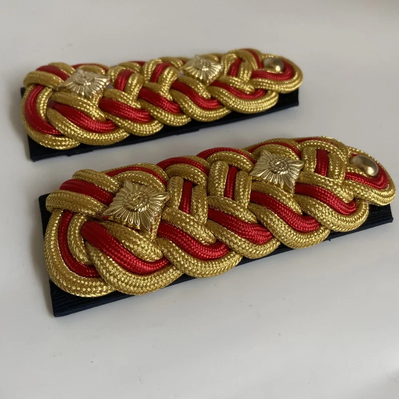 Reproduction des épaulettes d'officier général de l'armée rouge soviétique, épaulettes du maréchal de terrain d'officier soviétique de la seconde guerre mondiale