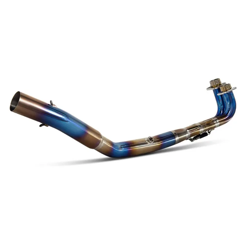 Exhaust Modify Full Titanium System Front Pipe Carbon Cup Muffler Escape for TMAX TMAX530 TMAX560 2017-2024