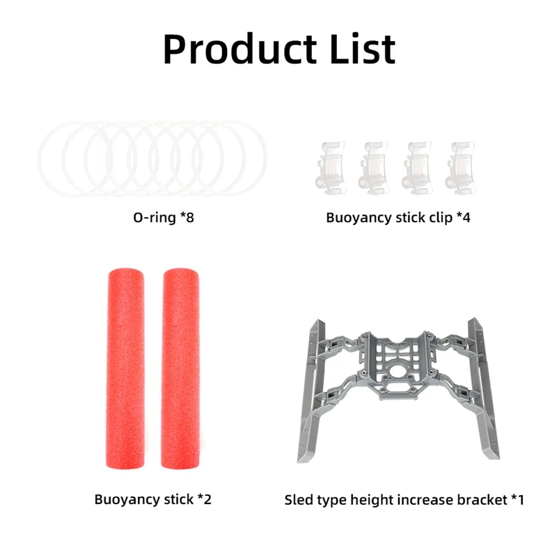 Landing Skid Float Kit Expansion Buoyancy Landing Gear Training Rod Float For DJI Mavic 3 Drone Accessories