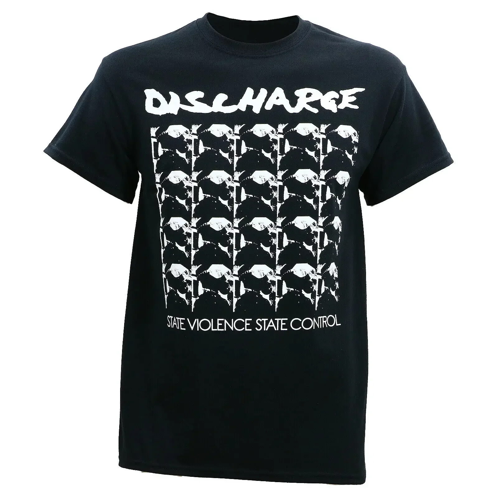Authentic DISCHARGE State Violence T-Shirt S-2XL NEW