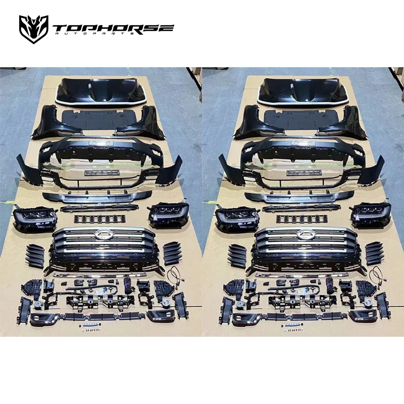 Land cruiser LC200 Upgrade to LC300 Facelift Body Kit Bumper Accessory luxury SUV 4x4 off road