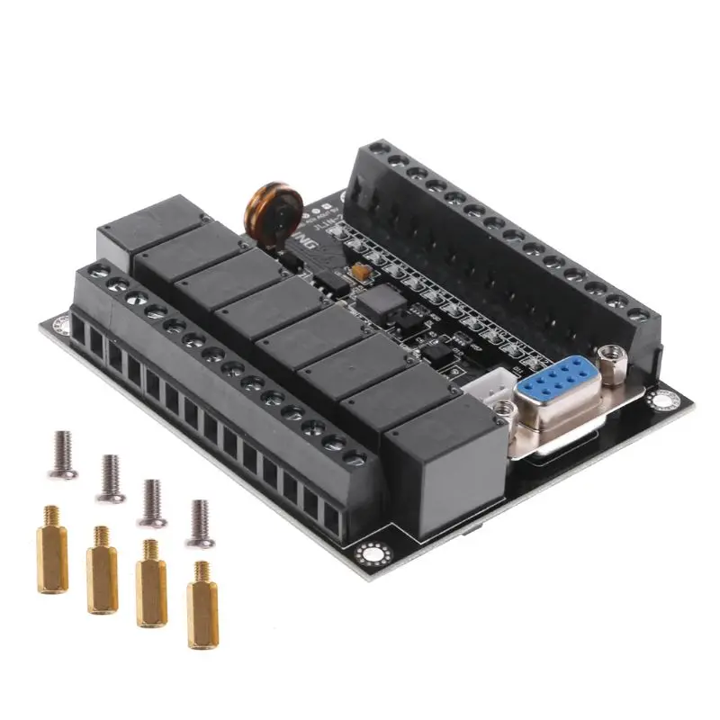 وحدة التحكم القابلة للبرمجة FX1N-20MR PLC لمنظم المنطق الصناعي 24V
