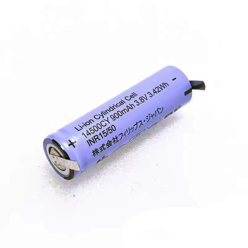 Original 14500CY 3.8V 900mAh Battery for Braun Oral B IO4 IO5 IO6 IO7 IO9 IO8 IO10 Toothbrush Shavers With Nickel Plate Sheets