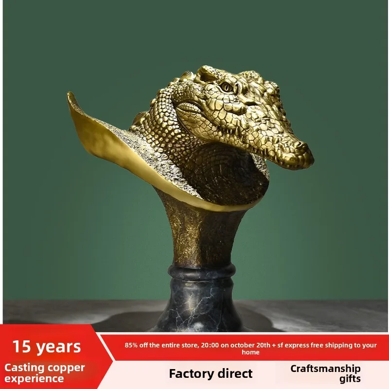 Brass  copper ornaments, industry  crafts, company office desktop decoration