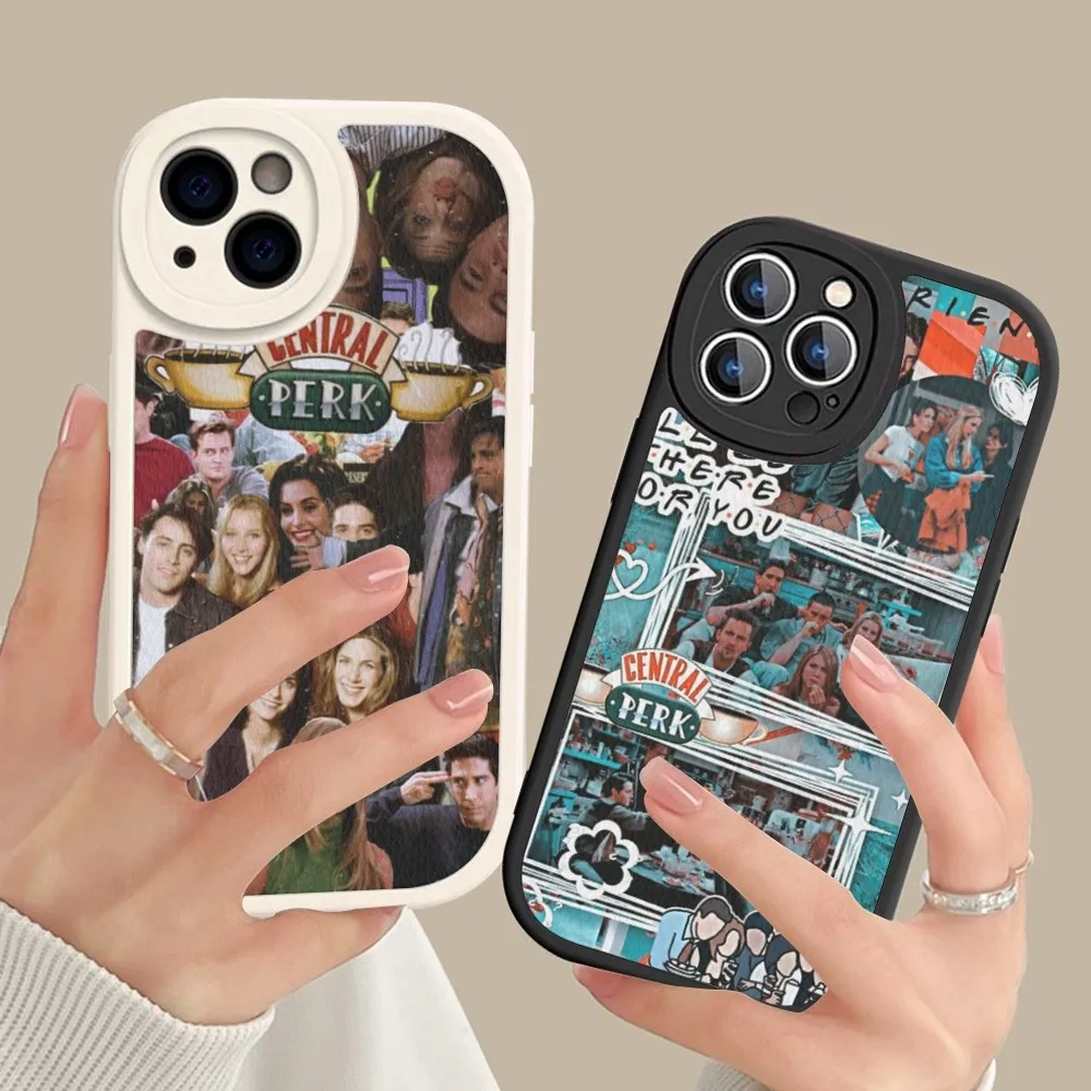 

Central Perk Friends Phone Case Hard Leather For iPhone 14 13 12 Mini 11 14 Pro Max Xs X Xr 7 8 Plus Fundas