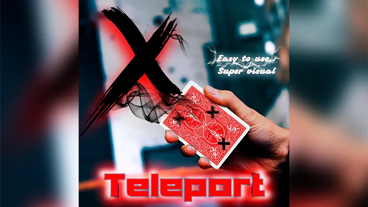 

Xteleport (Gimmicks) Илья мелюхин карточка волшебные и фокусные террасы уличные фокусы для начинающих X Движение ментализм иллюзии реквизит