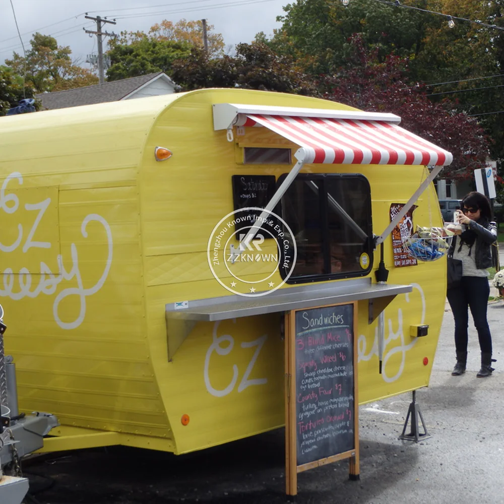 Remolque de comida personalizado, carro de café, Pizza, cocina móvil, equipos completos, camión de helados para perritos calientes, remolque de camión de comida