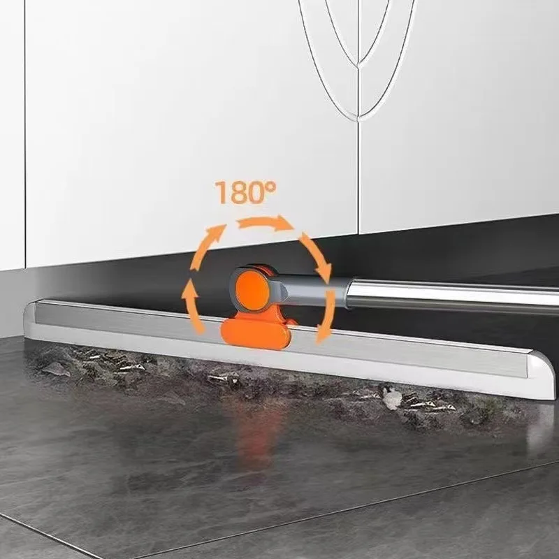 Make everyday cleaning easier with a 50cm floor squeegee featuring an extendable aluminum handle and 180° rotating head. Ideal for suitable floors and smooth surfaces.