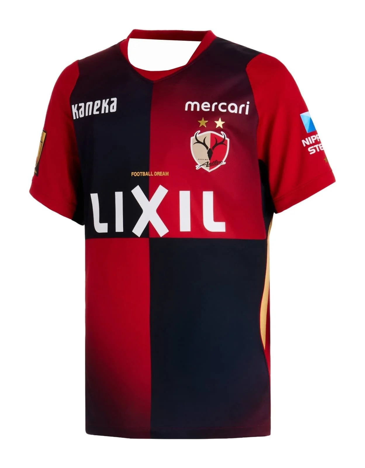 2026 Neue Kashima Antlers 26/27 Saison Heim- und Auswärtstrikots für Herren und Damen, Kurzarm-Sport-Freizeit-T-Shirts, Familien-Set – Detail 4