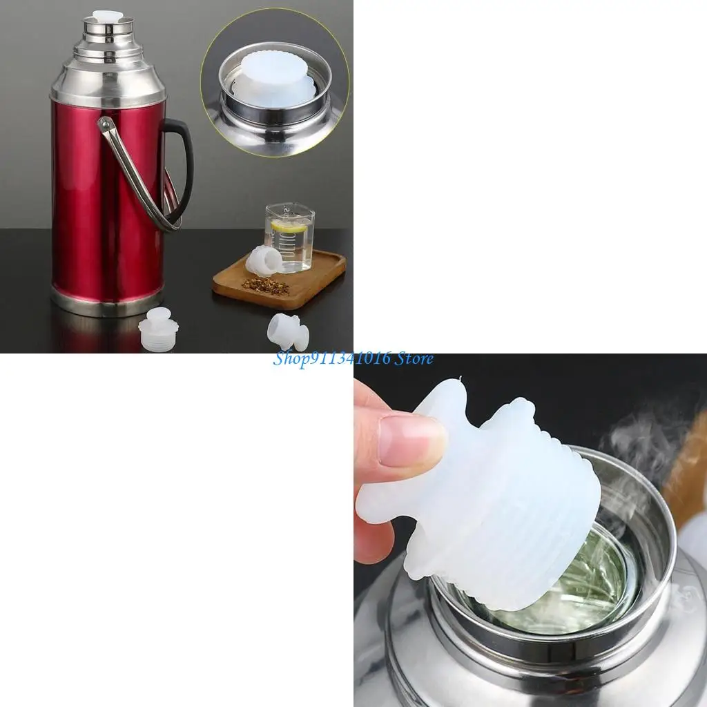 

Silicone Bottle Stopper Replacement Vacuum Flask Stopper Silicone Material