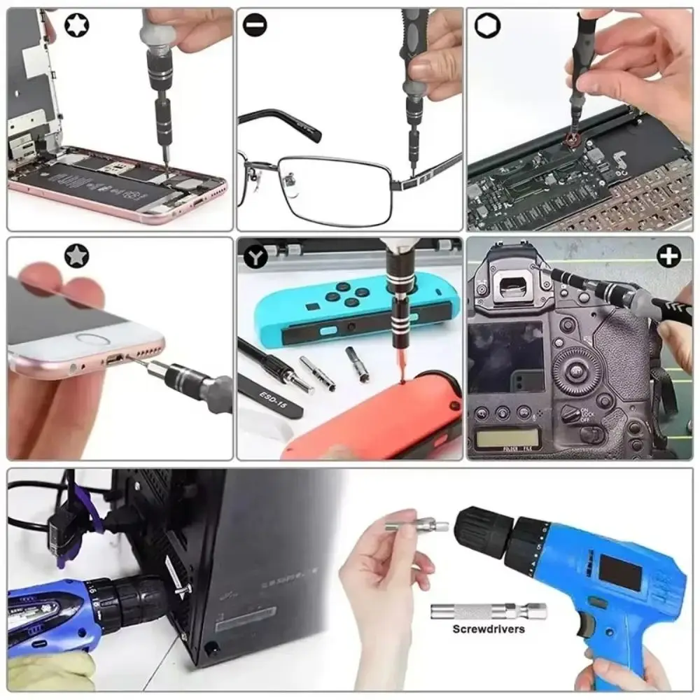 

Insulated Mini Precision Screwdriver Set Professional Repair Tool Electronics Screwdriver Set High Strength Non-slip