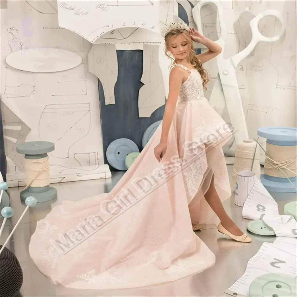 abito-da-ragazza-di-fiori-elegante-con-lunghezza-asimmetrica-rosa-con-cinturino-sottile-adatto-per-matrimoni-banchetti-eventi-feste-di-compleanno-per-bambini